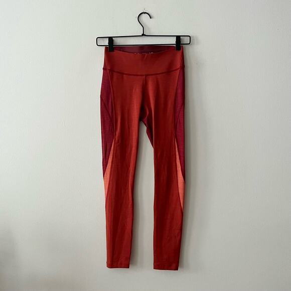 Outdoor Voices Red High Rise Techsweat Zoom Leggings - Picture 2 of 5